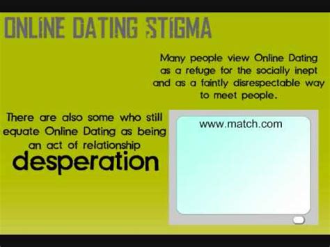 internet dating stigma